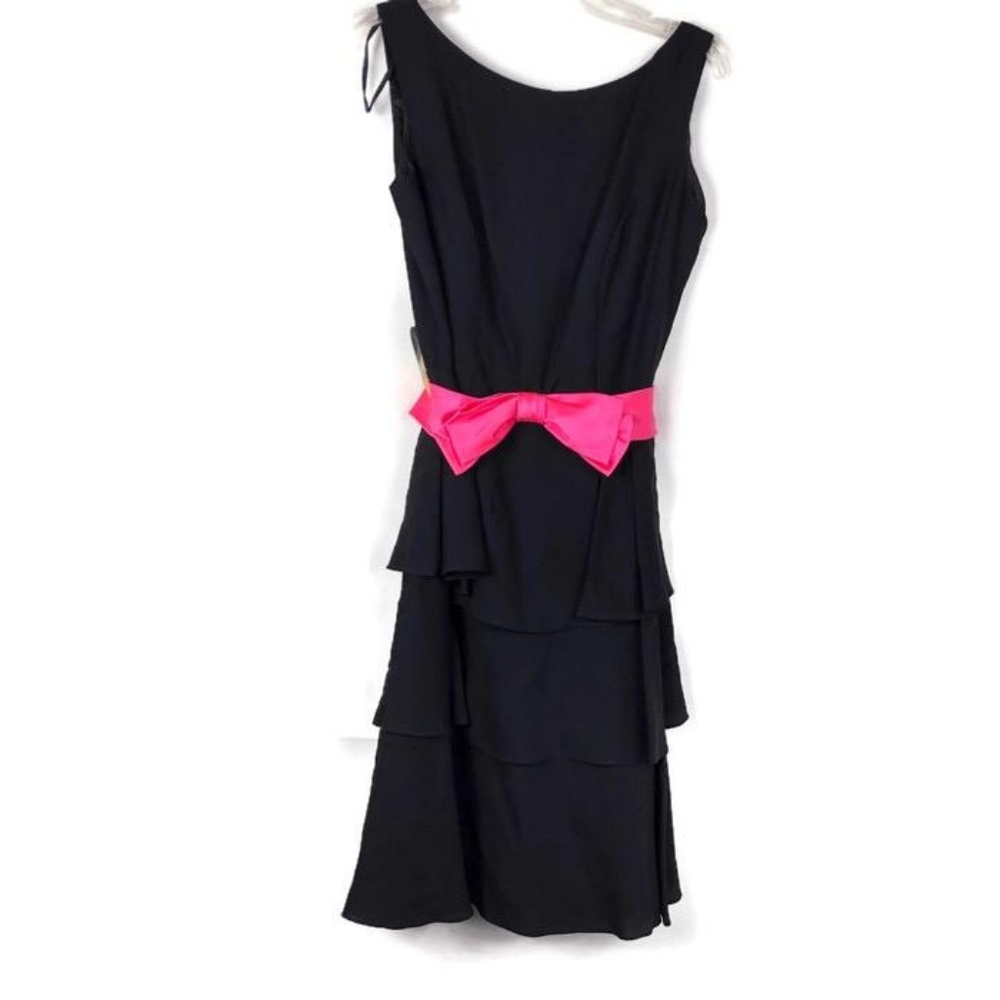 Elinor Gay Vintage Womens Dress Ruffle 96E